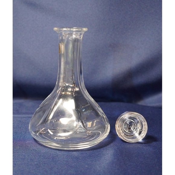 Garanti 24% Lead Cristal France Decanter with Stopper‎ (5c6) - Picture 5 of 8